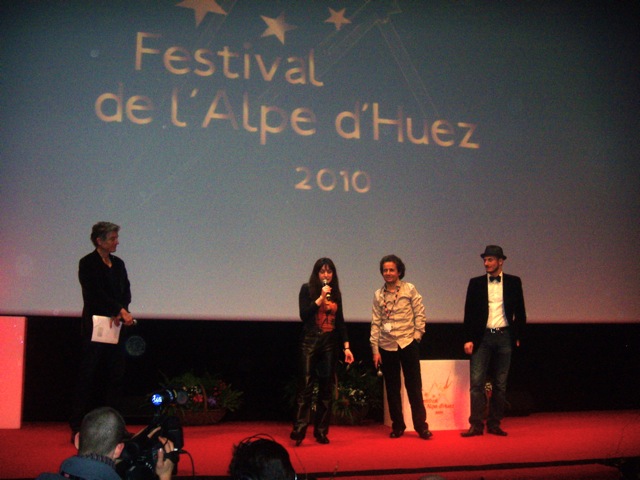 Alpe d'Huez 2010 avec Maud